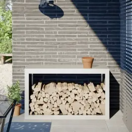 Malkas Uzglabāšanas Statīvs, Balts, 100X40X60 Cm, Tērauds Vidaxl