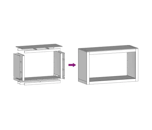 Küttepuude Rest, Antratsiithall, 100X40X60 cm Teras
