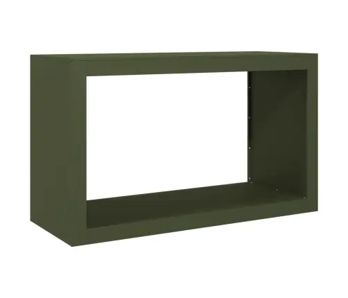 Malkas Uzglabāšanas Statīvs, Zaļš, 100X40X60 Cm, Tērauds Vidaxl