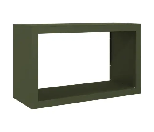 Malkas Uzglabāšanas Statīvs, Zaļš, 100X40X60 Cm, Tērauds Vidaxl