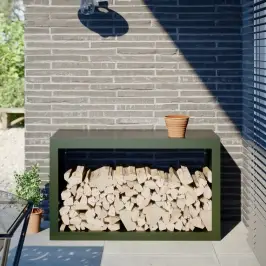 Malkas Uzglabāšanas Statīvs, Zaļš, 100X40X60 Cm, Tērauds Vidaxl