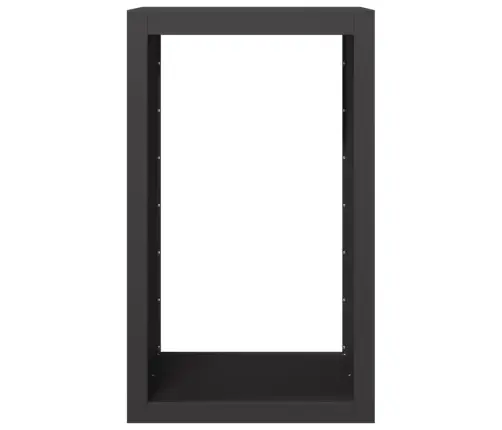 Malkas Uzglabāšanas Statīvs, Melns, 60X40X100 Cm, Tērauds Vidaxl