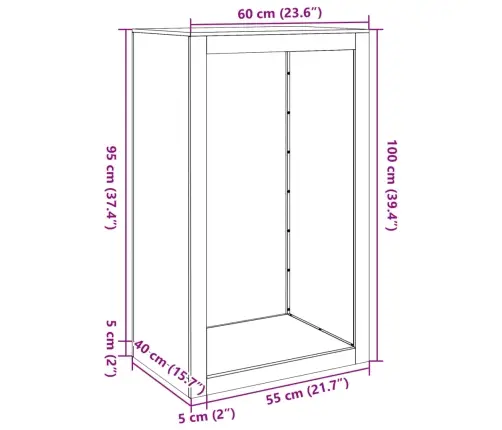 Stovas Malkoms, Žalios Spalvos, 60X40X100cm Plienas