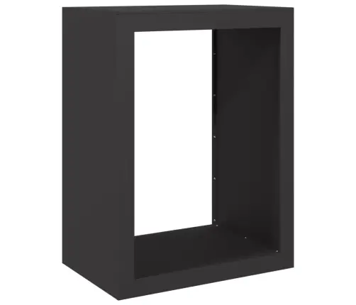 Stovas Malkoms, Juodos Spalvos, 60X40X80cm Plienas