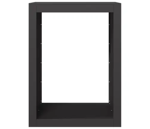 Stovas Malkoms, Juodos Spalvos, 60X40X80cm Plienas