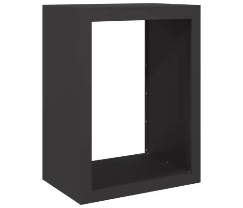 Stovas Malkoms, Juodos Spalvos, 60X40X80cm Plienas