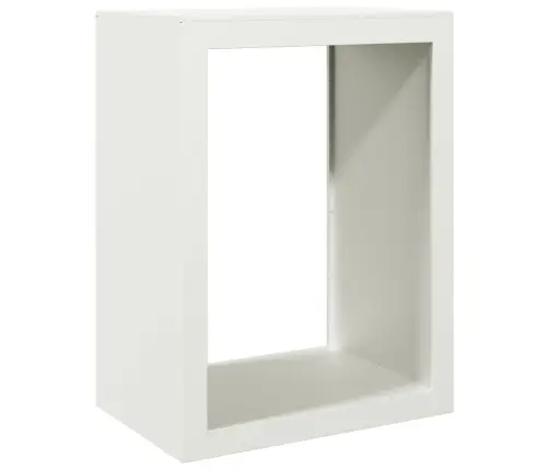 Küttepuude Rest, Valge, 60X40X80 cm Teras