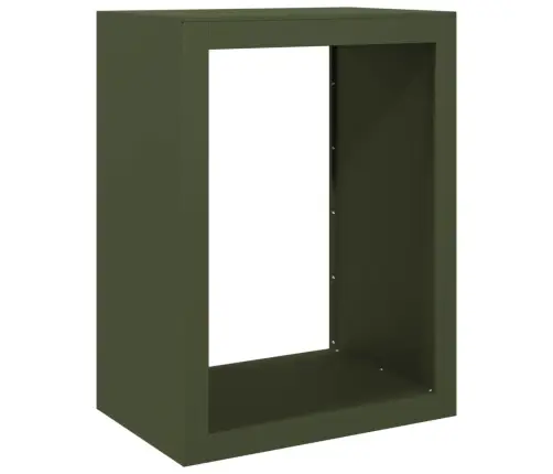 Malkas Uzglabāšanas Statīvs, Zaļš, 60X40X80 Cm, Tērauds Vidaxl