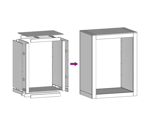 Malkas Statīvs, 60X40X80 Cm, Nerūsējošs Tērauds Vidaxl