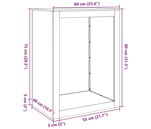 Malkas Statīvs, 60X40X80 Cm, Nerūsējošs Tērauds Vidaxl
