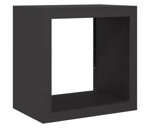 Malkas Uzglabāšanas Statīvs, Melns, 60X40X60 Cm, Tērauds Vidaxl