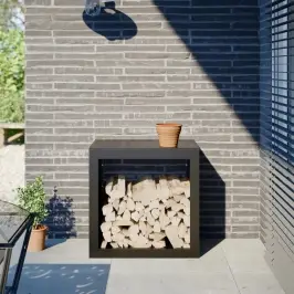 Malkas Uzglabāšanas Statīvs, Melns, 60X40X60 Cm, Tērauds Vidaxl