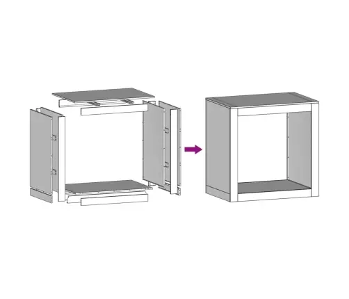 Malkas Statīvs, 60X40X60 Cm, Nerūsējošs Tērauds Vidaxl