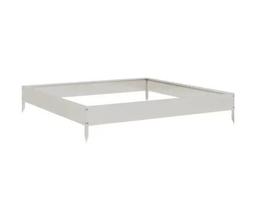 Kõrgendatud Aia Taimelava, 100 X 100 X 18,5 Cm Roostevaba Teras