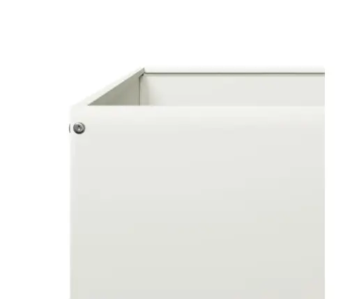 Kõrgendatud Aia Taimelava, Valge, 100X100X26 cm Teras