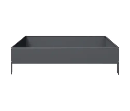 Kõrgendatud Aia Taimelava, Antratsiit, 100X100X26 cm Teras