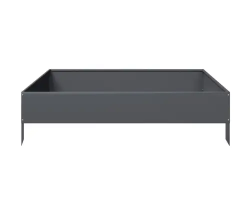 Kõrgendatud Aia Taimelava, Antratsiit, 100X100X26 cm Teras