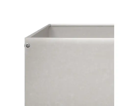 Kõrgendatud Aia Taimelava, 100X100X26 Cm Roostevaba Teras