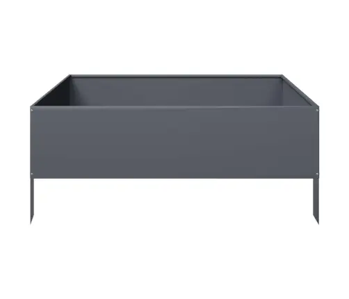 Kõrgendatud Aia Taimelava, Antratsiit, 100X100X25 cm Teras