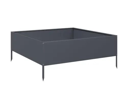 Kõrgendatud Aia Taimelava, Antratsiit, 100X100X25 cm Teras