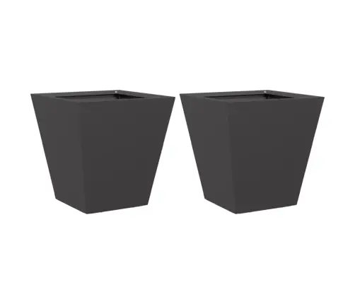 Aia Taimekastid 2 Tk, Must, 30X30X30 cm Teras