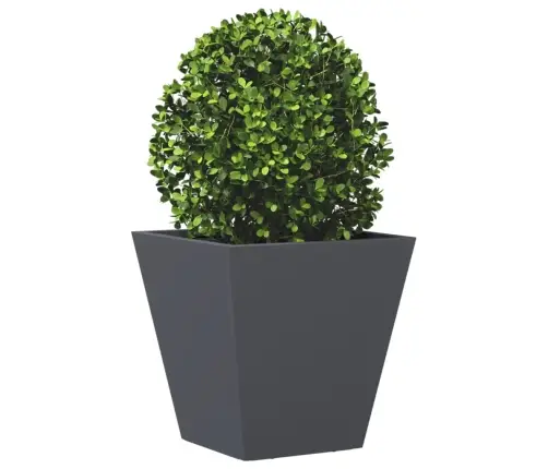 Sodo Loveliai, 2Vnt., Antracito Spalvos, 30X30X30cm Plienas