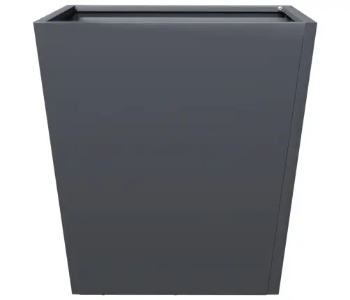 Sodo Lovelis, Antracito Spalvos, 40X40X40cm Plienas