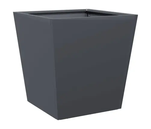 Sodo Lovelis, Antracito Spalvos, 40X40X40cm Plienas