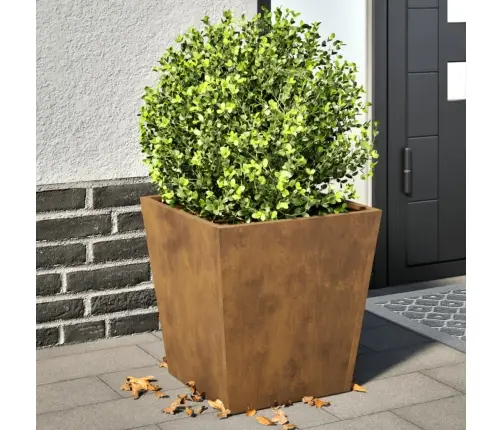 Dārza Stādītāji 2 Gab 40X40X40 Cm Izturīgs Tērauds Vidaxl