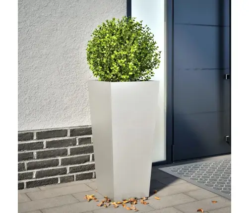 Dārza Puķu Kaste, 35X35X75 Cm, Nerūsējošs Tērauds Vidaxl