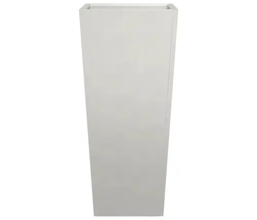 Sodo Vazonai, 2 Vnt, 35X35X75cm Nerūdijantis Plienas