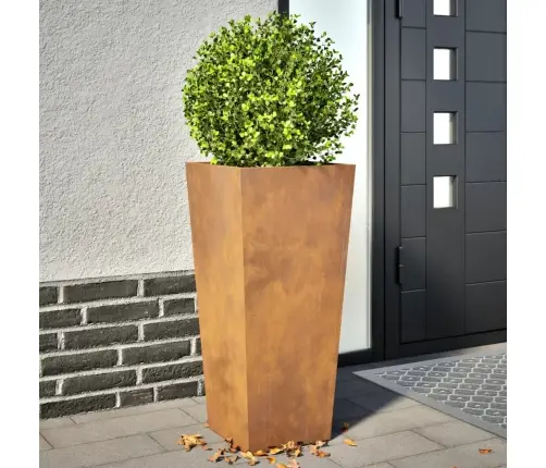 Dārza Stādītāji 2 Gab 35X35X75 Cm Izturīgs Tērauds Vidaxl