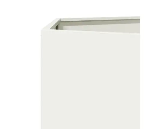 Sodo Sodinukai 2 Vnt Baltas Šešiakampis 46X40X45 Cm Plieninis