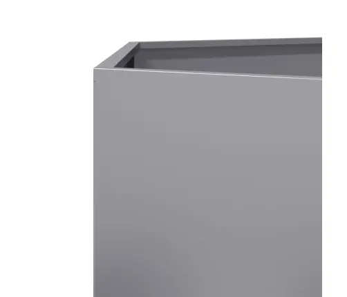 Sodo Sodinukai 2 Vnt Šešiakampis 46X40X45 Cm Cinkuoto Plieno