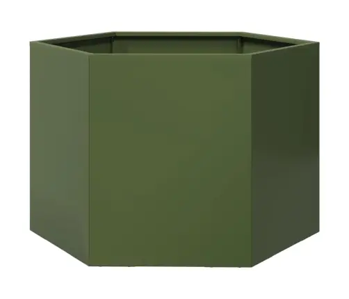 Sodo Lovelis, Alyvuogių, 69X60X45cm Plienas, Šešiakampis