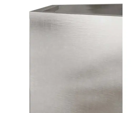 Sodo Lovelis, 69X60X45cm Nerūdijantis Plienas, Šešiakampis