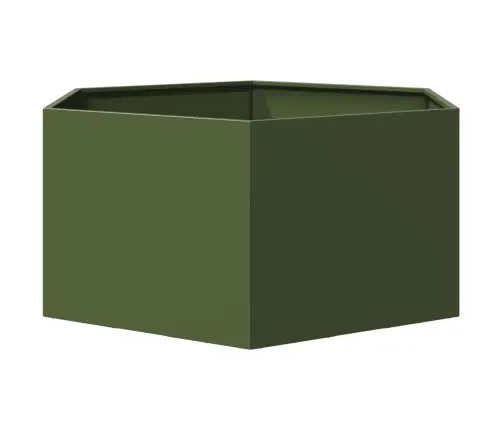 Sodo Lovelis, Alyvuogių, 104X90X45cm Plienas, Šešiakampis