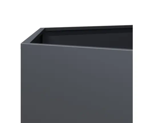 Kuusnurkne Aia Taimekast, Antratsiit, 138 X 120 X 45 cm Teras