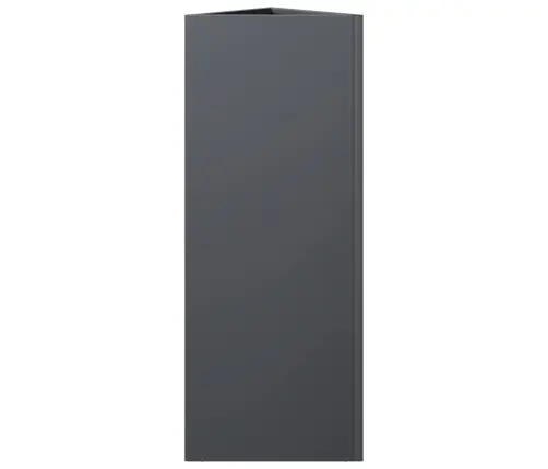 Aia Taimekast, Antratsiit, Kolmnurk, 30X26X75 cm Teras