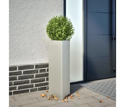 Dārza Puķu Kastes, 2 Gab., 30X26X75 Cm, Nerūsējošs Tērauds Vidaxl