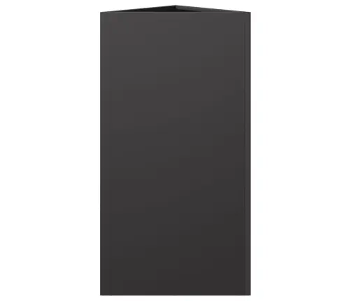 Dārza Puķu Kaste, Melna, 40X34,5X70 Cm, Tērauds Vidaxl