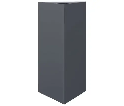 Aia Taimekast, Antratsiit, Kolmnurk, 40X34,5X70 cm Teras