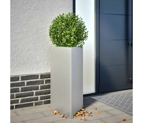 Aia Taimekastid 2 Tk, Kolmnurk, 40X40X75 cm Tsingitud Teras