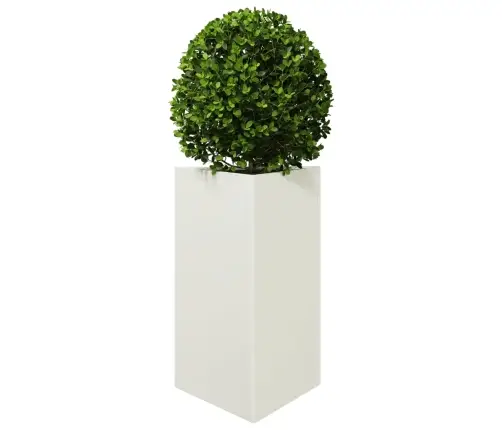 Kolmnurkne Aia Taimekast, Valge, 50X43X75 cm Teras