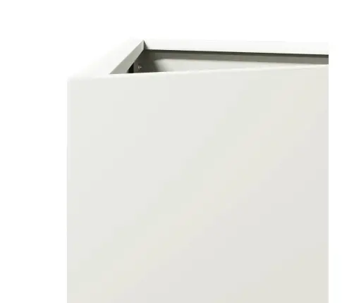 Kolmnurkne Aia Taimekast, Valge, 50X43X75 cm Teras