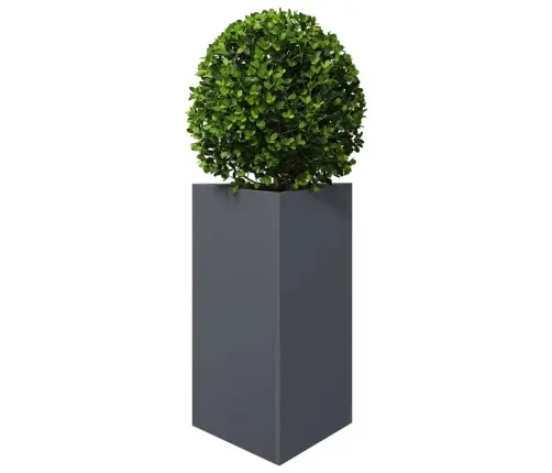 Aia Taimekastid 2 Tk Antratsiithall Kolmnurk 50X43X75 Cm Teras