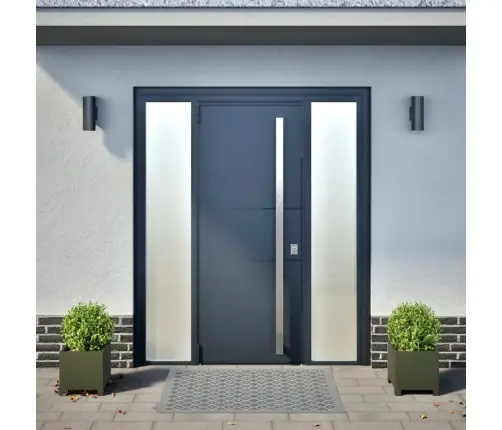 Dārza Puķu Kastes, 2 Gab., Olīvu Zaļas, 30X30X30 Cm, Tērauds Vidaxl