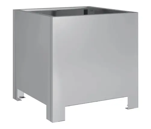 Dārza Puķu Kaste, 30X30X30 Cm, Cinkots Tērauds Vidaxl