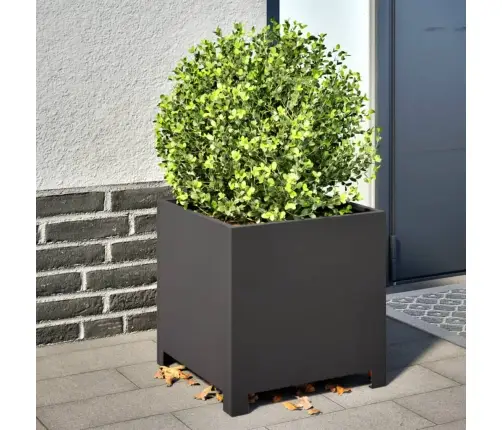 Aia Taimekastid 2 Tk, Must, 40X40X40 cm Teras