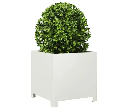 Aia Taimekastid 2 Tk, Valge, 40X40X40 cm Teras